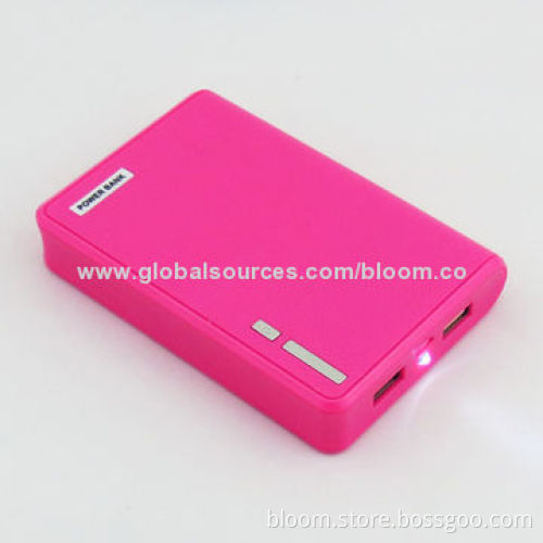 12,000mAh Wallet Power Banks for iPad with Dual-USB Output, Full CapacityNew